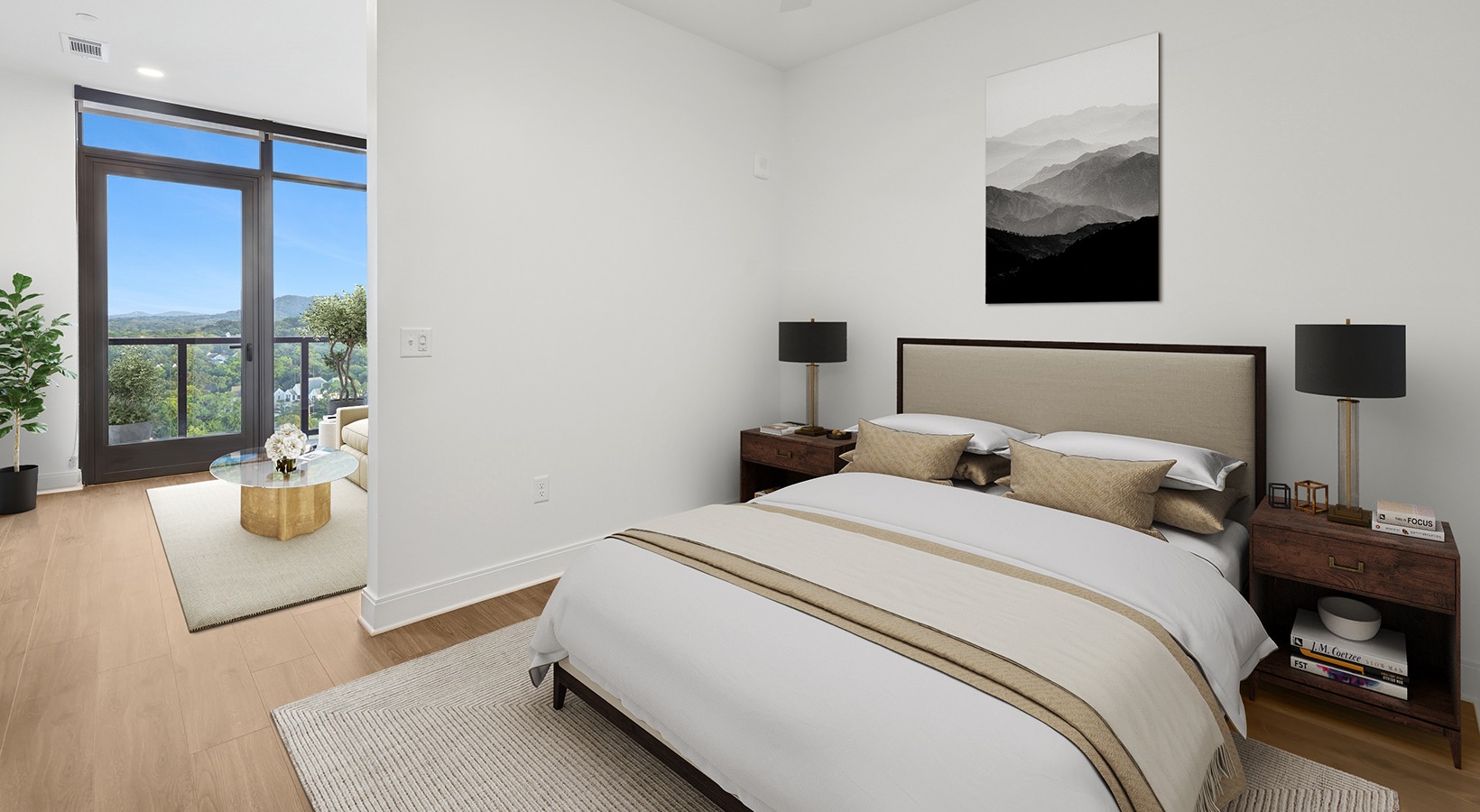 Relax and recharge in beautiful and spacious bedrooms Bedroom