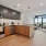 wide open kitchen with serving counter