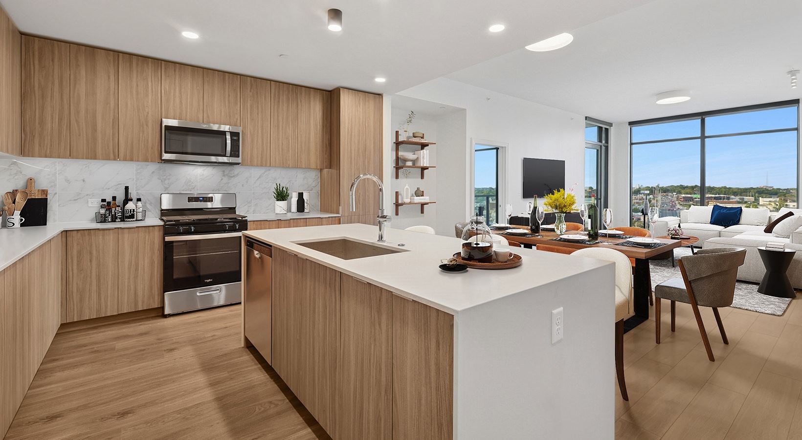Spacious kitchens with thoughtful details Kitchen