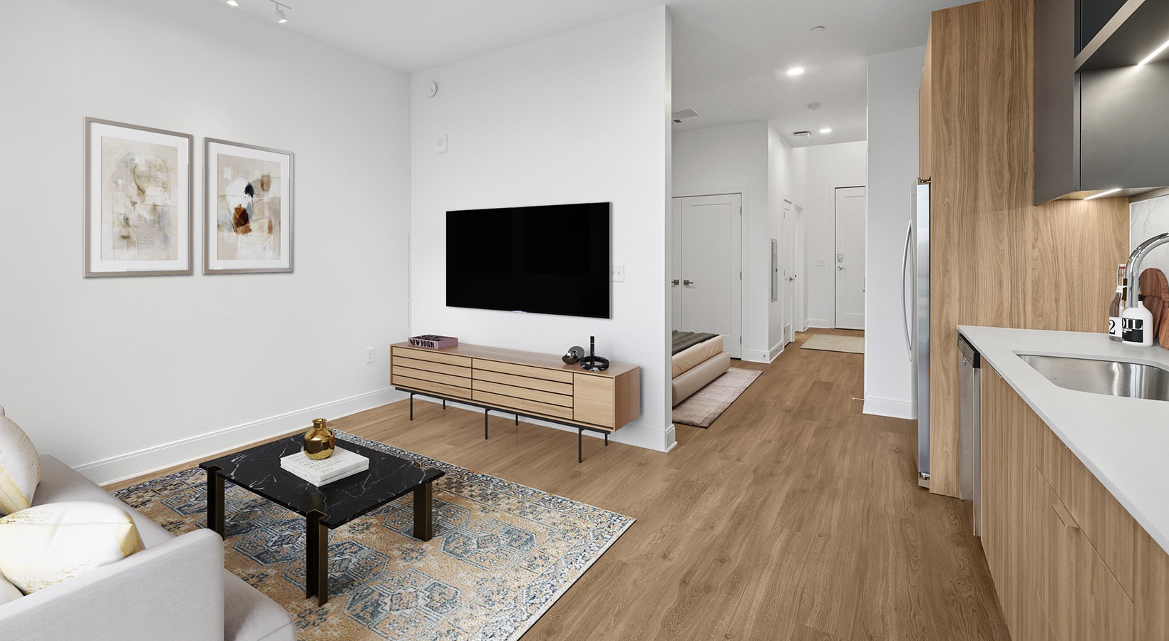 Relax and unwind in stylish living spaces Livingroom